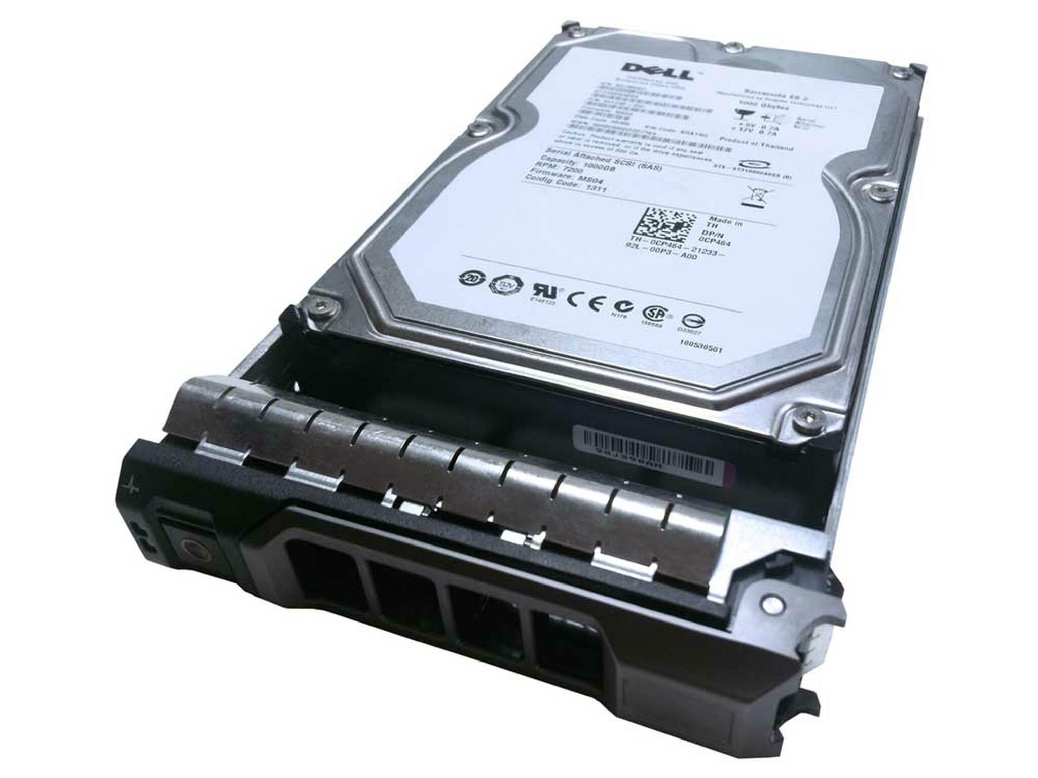 Dell 0CP464 1TB 7.2k rpm 3.5'' SAS 3G Hard Drive