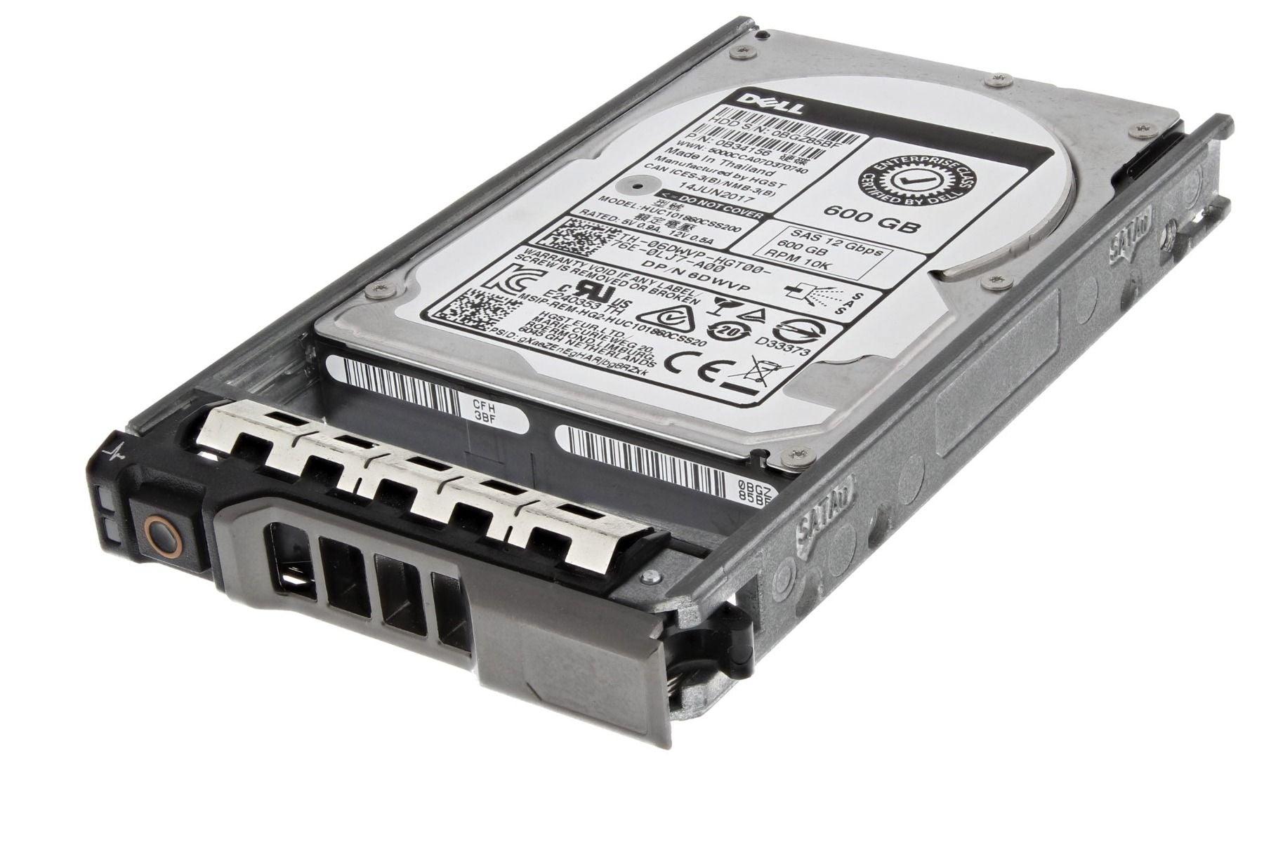 Dell 10DR3 600Gb 10k rpm 2.5'' SAS 12Gbps Hard Drive