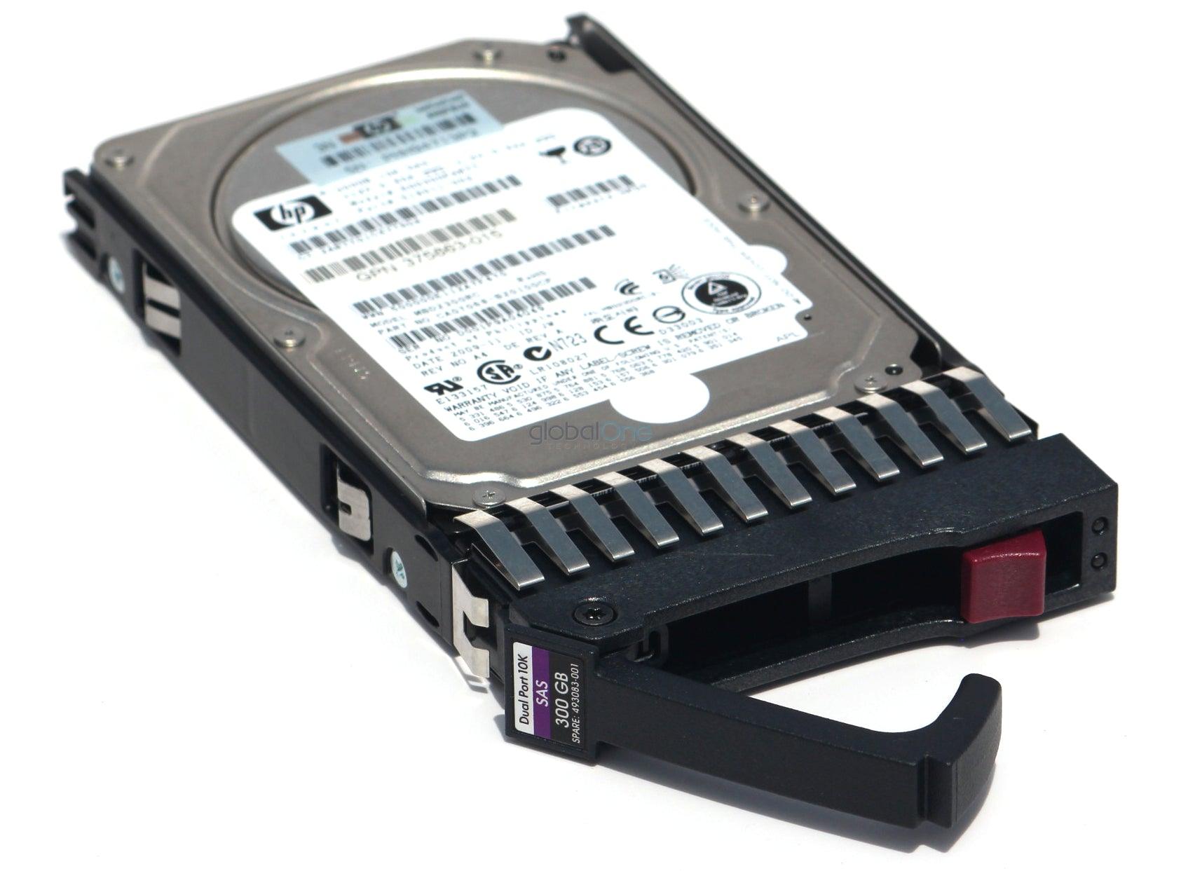 HP 492620-B21 300GB 3G SAS 10K SFF 2.5in DP Hard Drive