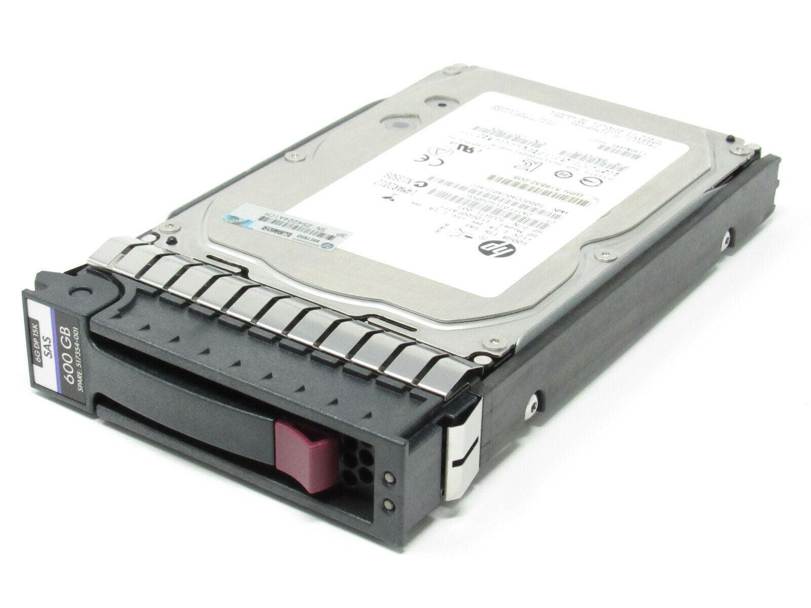 HP 516828-B21 600GB 6G SAS 15K rpm LFF 3.5in DP Hard Drive