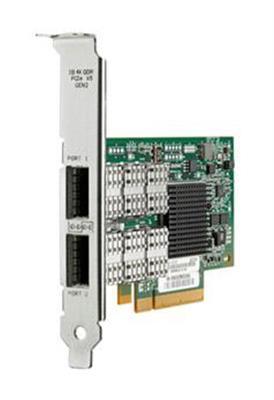 HP QLogic InfiniBand 4X QDR PCI-E G2 Dual Port HCA 583211-B21