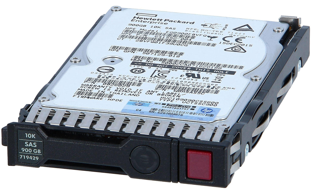 HPE Enterprise SAS, SATA, SSD Hard Drives for ProLiant Servers