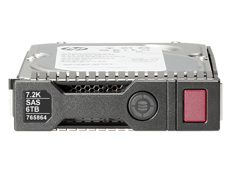 HP 765259-B21 6TB 12G SAS 7.2K rpm LFF 3.5in SC Midline 512e Hard Drive