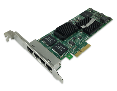 EXPI9404VT Intel Pro/1000 VT Quad Port PCI-e Server Adapter