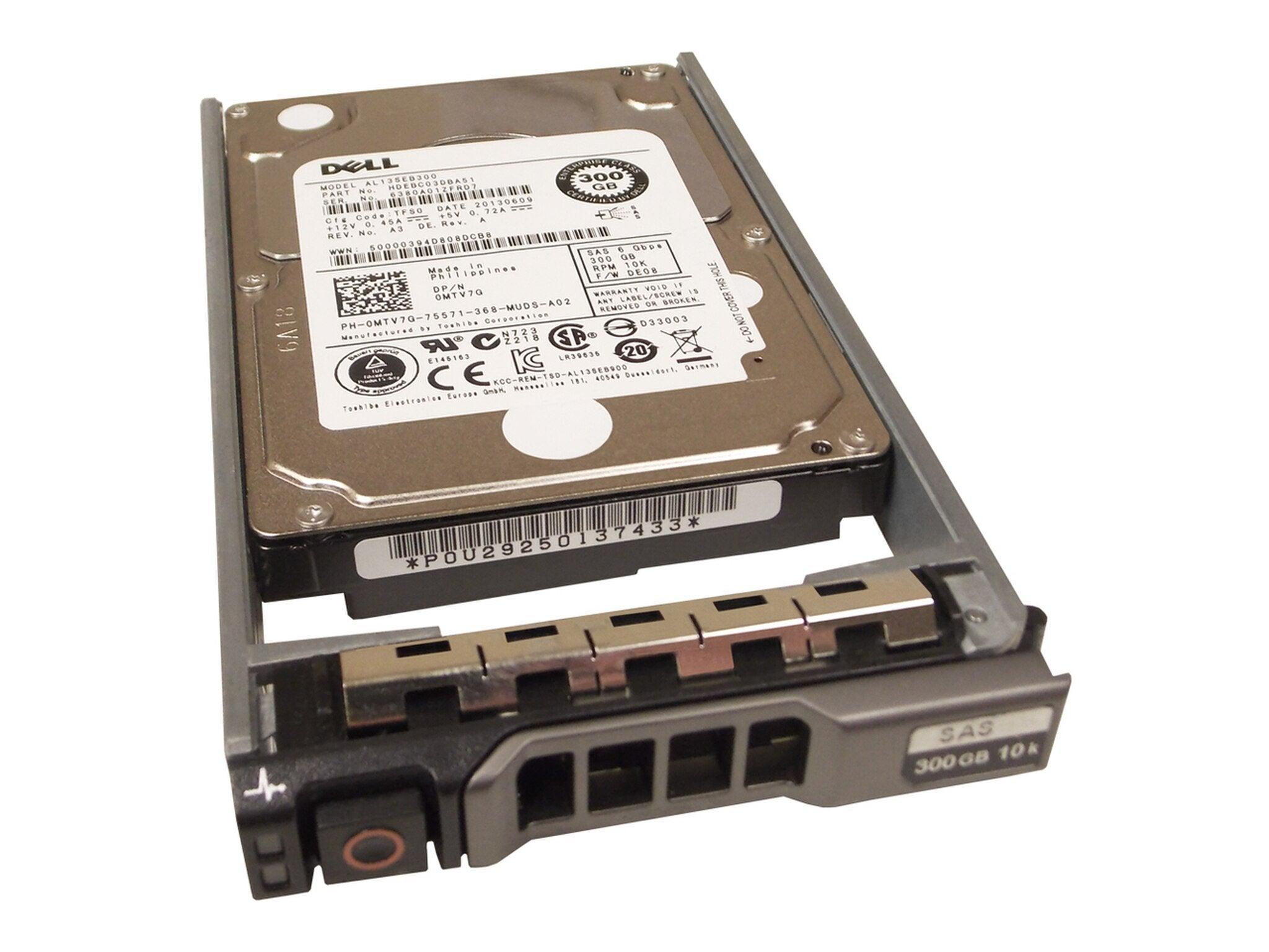 Dell MTV7G 300GB 10K SAS 6Gbps 2.5" Hard Drive