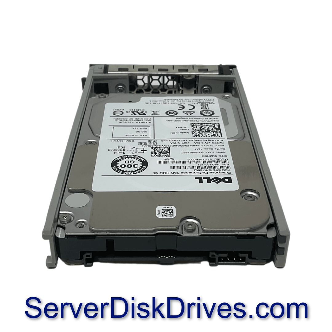 Dell 300GB SAS 15k 2.5" 12G Hard Drive 7FJW4