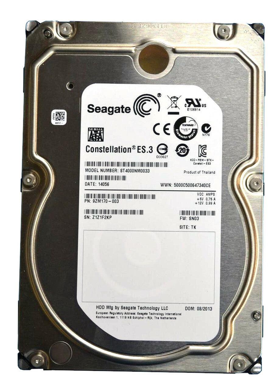 Seagate Constellation 4TB 7.2K 6Gb/s 128MB 3.5" SATA Hard Drive ST4000NM0033
