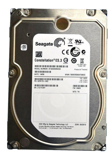 Seagate Constellation 4TB 7.2K 6Gb/s 128MB 3.5