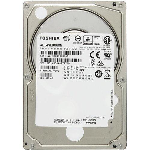 Toshiba AL14SEB060N 600GB 10K SFF 2.5in SAS 12Gbs Hard Drive