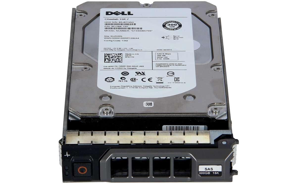 F617N ST3300657SS Dell 300GB 15k SAS 3.5" 6Gbps Hard Drive