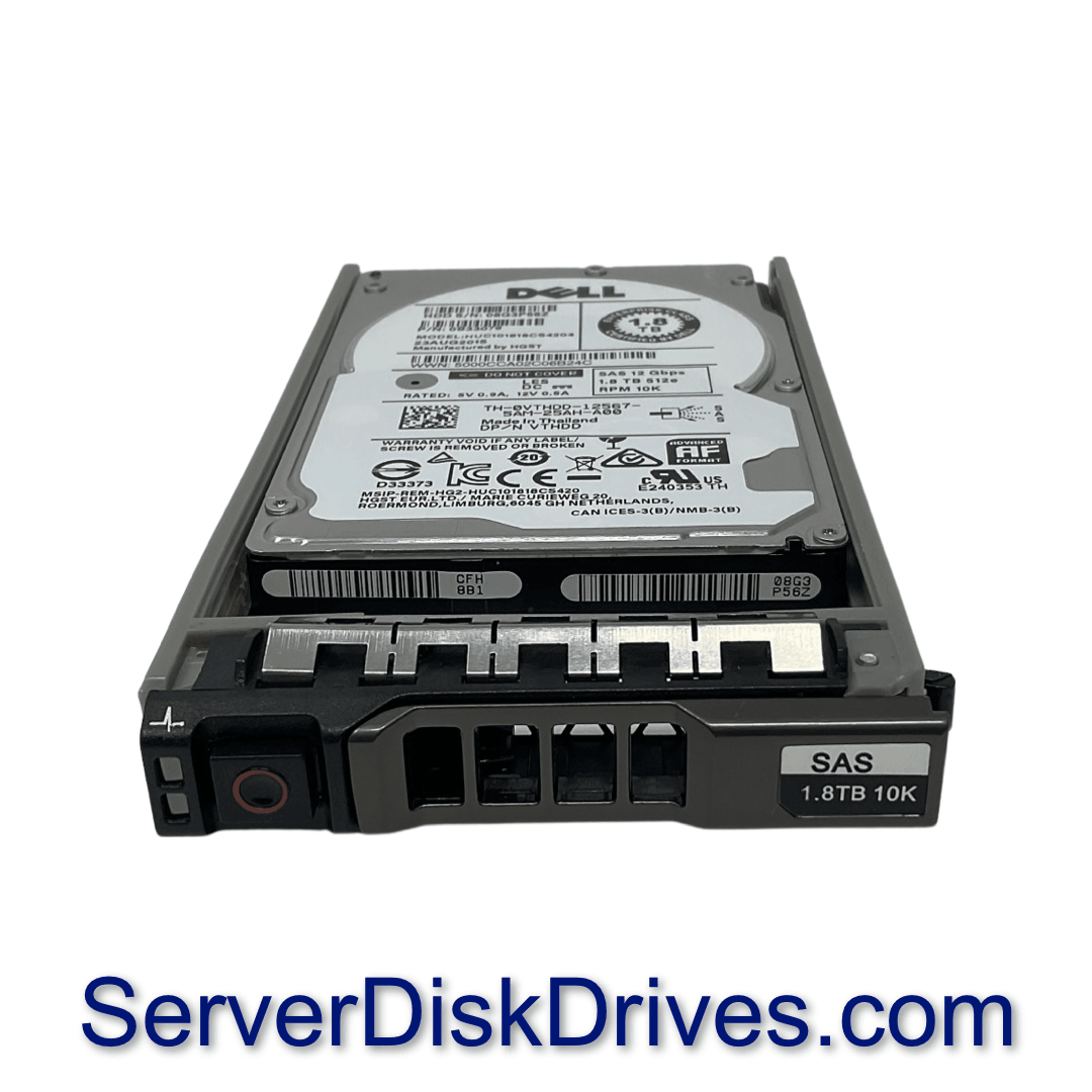 Dell VTHDD 1.8TB 10K RPM 2.5 Dell VTHDD 1.8TB 10K RPM 2.5