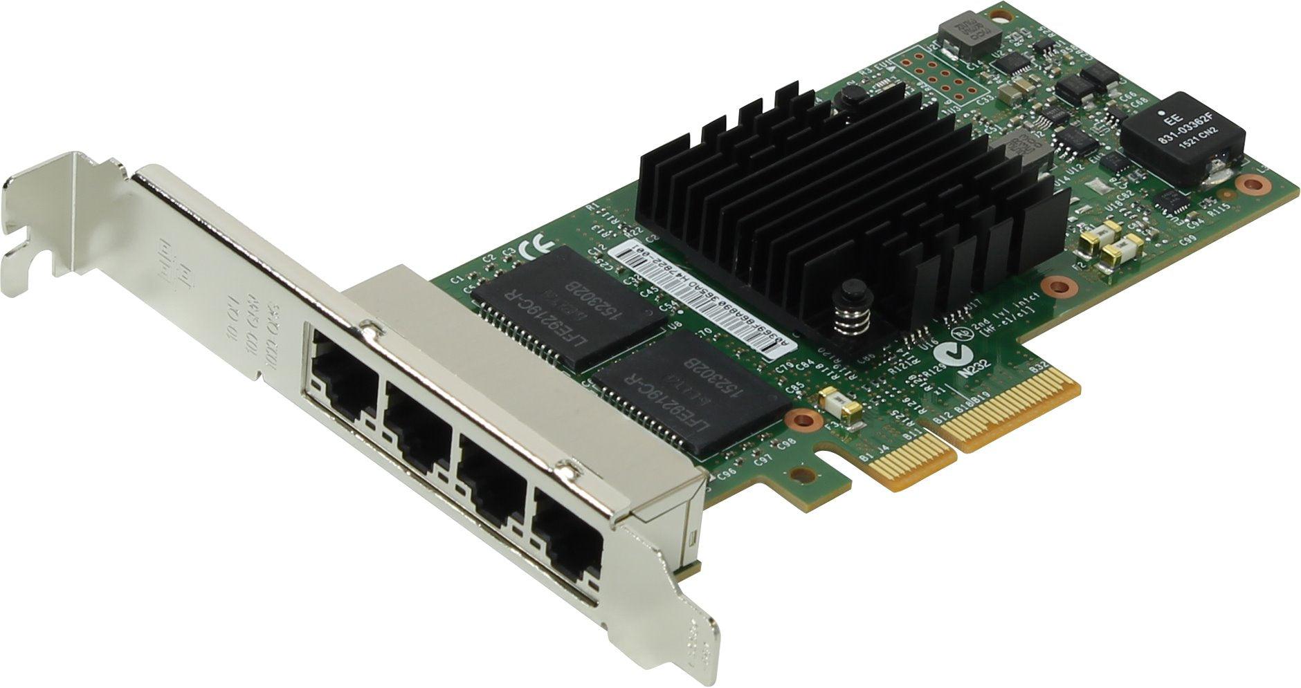 Dell Intel THGMP I350-T4 PCIe Gen2.0 Quad Port Gigabit Network Adapter