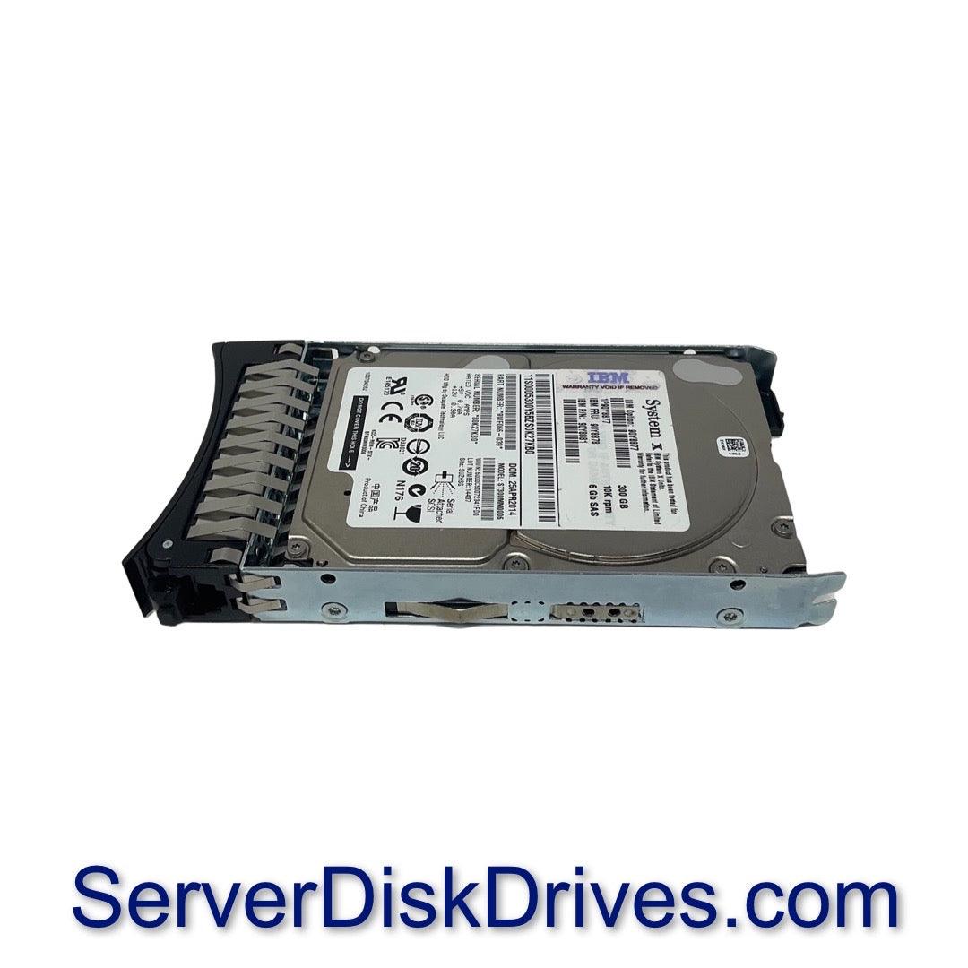 90Y8878 90Y8881 IBM 300GB 10K RPM 6Gb/s 2.5