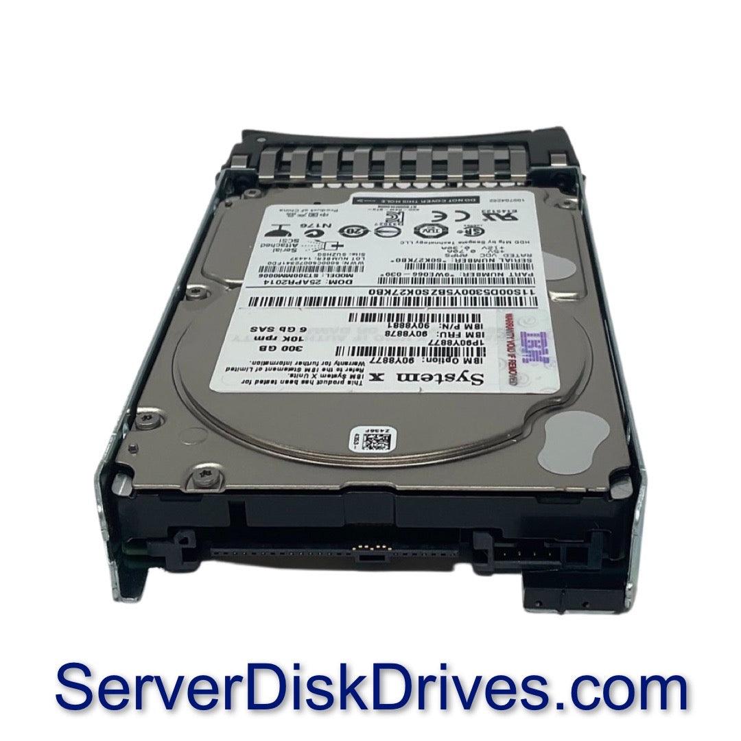 90Y8878 90Y8881 IBM 300GB 10K RPM 6Gb/s 2.5