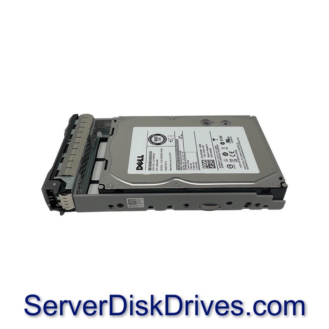 Dell HUS156060VLS600 W348K 600gb 15k 3.5in SAS Hard Drive