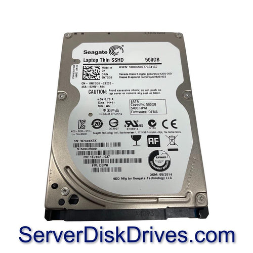 Seagate ST500LM000 SSHD 500GB 5400RPM 64MB SATA 6.0Gb/s 2.5