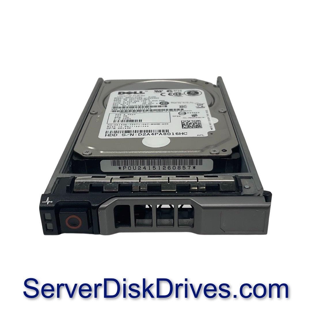 Dell X143K 146GB 10K RPM 6Gb/s 16MB 2.5 SAS Hard Drive MBD2147RC