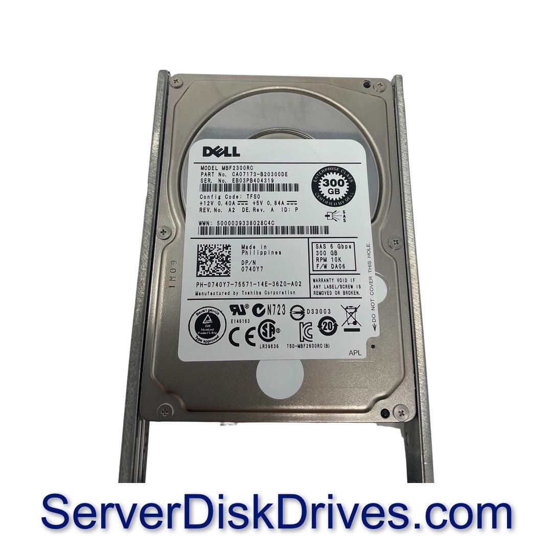 Dell 740Y7 MBF2300RC 300GB 10K 2.5in SAS drive