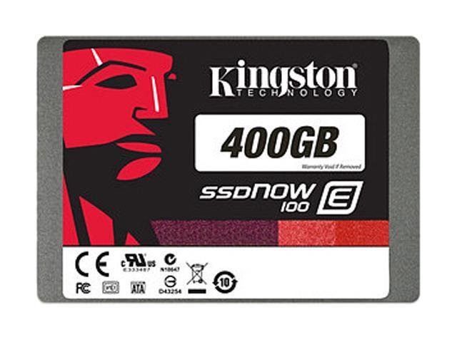 Kingston 400GB SSDNow E100 Drive SATA III 2.5" 6Gb/s SE100S37/400G