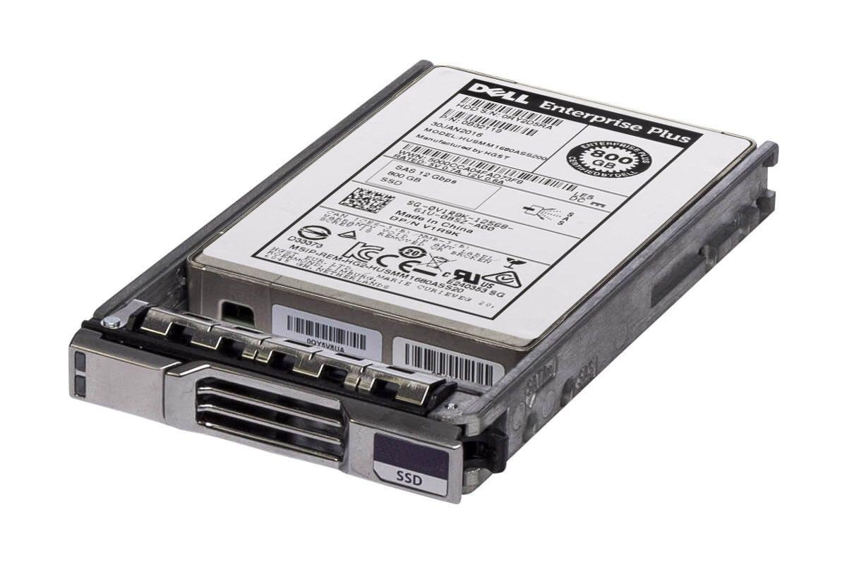 Dell EqualLogic V1R9K 800GB SSD SAS 12Gb/s 2.5" Mixed Use Hard Drive